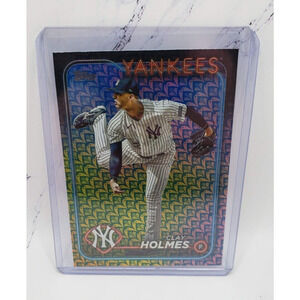 2024 Topps Series 1 Clay Holmes #247 Easter Holiday Foil Yankees